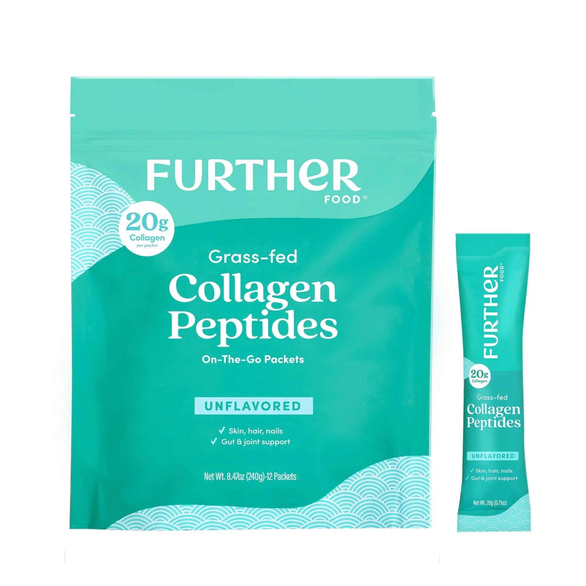 collagen peptides - collagen peptides powder - collagen powder benefits - collagen peptide supplements - Further Food